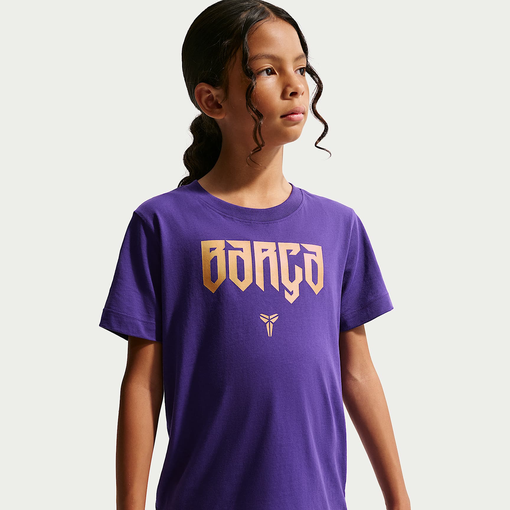 FC Barcelona Away Big Kids' Kobe Soccer T-Shirt. Nike.com